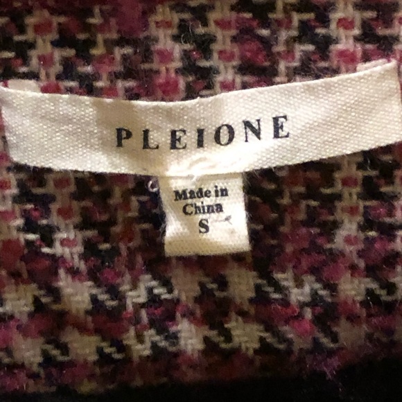 PLEIONE BLAZER RUFFLES PLAID GORGEOUS - Picture 3 of 8